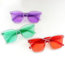 Load image into Gallery viewer, 2023 Brand Designer sunglasses women 2023 Women sunglasses  Square Rimless sunglasses Shades Oculos UV400