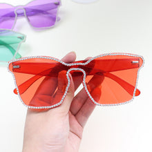 Load image into Gallery viewer, 2023 Brand Designer sunglasses women 2023 Women sunglasses  Square Rimless sunglasses Shades Oculos UV400