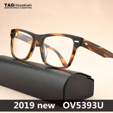 2023 Brand Retro Optical Glasses Frame Men Women Myopia Computer Reading Eyeglasses Optical Prescription Brand Eyewear OV5393U