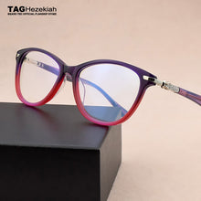 Load image into Gallery viewer, 2023 Cat Eye Glasses Frame Women Rhinestone Decoration Styles Optical glasses Computer Glasses women&#39;s eyeglass spectacle frames