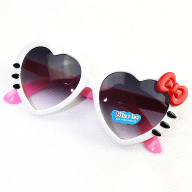 2023 Children Kids Sunglasses Heart Shaped Cute UV400 Designer Frame Eyewear Baby Girls Sunglasses