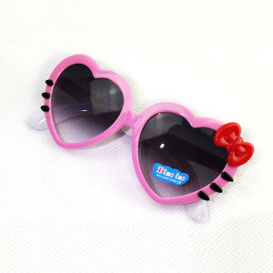 2023 Children Kids Sunglasses Heart Shaped Cute UV400 Designer Frame Eyewear Baby Girls Sunglasses
