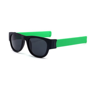 2023 Clap ring Bracelet folding Polarized sunglasses Women Drive sport glasses for Femme men shade brand design