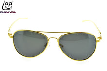 Load image into Gallery viewer, 2023 Clara Vida Cool Men Leopard Designers Sun Glasses Custom Made Nearsighted Minus Prescription Polarized Sunglasses -1 To -6