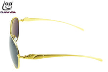 Load image into Gallery viewer, 2023 Clara Vida Cool Men Leopard Designers Sun Glasses Custom Made Nearsighted Minus Prescription Polarized Sunglasses -1 To -6