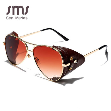 2023 Classic Pilot Sunglasses Men Women Metal Aviation Sun Glasses Frames With Leather Driving Sunglasses Gafas Del Sol