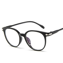 Load image into Gallery viewer, Cute Clear/Transparent/Fake Glasses Frame No Dioptric New Round Eyeglasses Women Fashion Round Eye Glasses Frame For Female