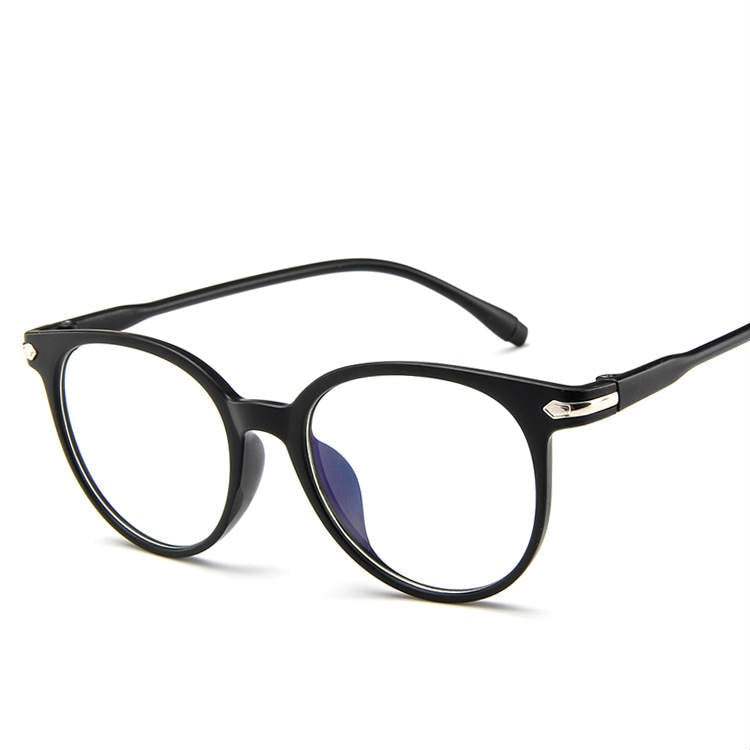 Cute Clear/Transparent/Fake Glasses Frame No Dioptric New Round Eyeglasses Women Fashion Round Eye Glasses Frame For Female