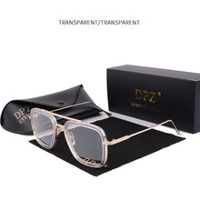 Carica l'immagine nel visualizzatore di Gallery, 2019 DPZ   Flight 006 Style Sunglasses Men Square Aviation Brand Design Sun Glasses Oculos De Sol UV400