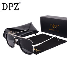 Carica l'immagine nel visualizzatore di Gallery, 2019 DPZ   Flight 006 Style Sunglasses Men Square Aviation Brand Design Sun Glasses Oculos De Sol UV400