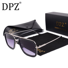 Carica l'immagine nel visualizzatore di Gallery, 2019 DPZ   Flight 006 Style Sunglasses Men Square Aviation Brand Design Sun Glasses Oculos De Sol UV400