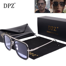 Carica l'immagine nel visualizzatore di Gallery, 2019 DPZ   Flight 006 Style Sunglasses Men Square Aviation Brand Design Sun Glasses Oculos De Sol UV400