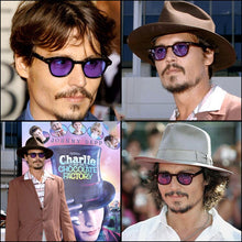 Carica l'immagine nel visualizzatore di Gallery, 2023 DPZ Magic Adventure Johnny Depp Occhiali Pirati dei Caraibi Occhiali colorati Tony Stark Uomini Occhiali da sole de sol
