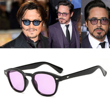 Carica l'immagine nel visualizzatore di Gallery, 2023 DPZ Magic Adventure Johnny Depp Occhiali Pirati dei Caraibi Occhiali colorati Tony Stark Uomini Occhiali da sole de sol