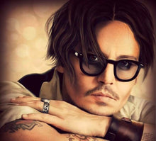 Carica l'immagine nel visualizzatore di Gallery, 2023 DPZ Magic Adventure Johnny Depp Occhiali Pirati dei Caraibi Occhiali colorati Tony Stark Uomini Occhiali da sole de sol