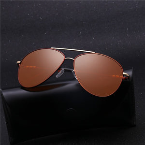 2023 DesolDelos UV400 Pilot Yurt Occhiali da sole Uomo Occhiali da sole polarizzati Marchio Logo Design Occhiali da guida Occhiali Oculos de sol 