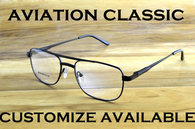 2023 Eyeglasses Clara Vida Double Bridged Professor Men Glasses Frame For Big Heads Spring Reading Myopia Photochromic Lenses