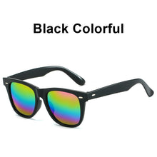 Carica l'immagine nel visualizzatore di Gallery, 2022  Anti-Reflective Sunglasses Men/Women Classic Rectangle Black Mirror Sun Glasses For Men's/Women's