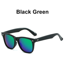 Carica l'immagine nel visualizzatore di Gallery, 2022  Anti-Reflective Sunglasses Men/Women Classic Rectangle Black Mirror Sun Glasses For Men's/Women's