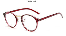 Load image into Gallery viewer, 2023 Transparent round glasses clear frame Women Spectacle myopia glasses Men EyeGlasses Frame nerd optical frames clear