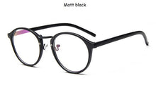 Load image into Gallery viewer, 2023 Transparent round glasses clear frame Women Spectacle myopia glasses Men EyeGlasses Frame nerd optical frames clear