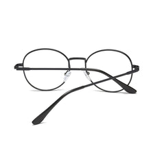 Carica l&#39;immagine nel visualizzatore di Gallery, 2023 Harajuku Metal Unisex Computer Round Frame Glasses men Women Rays Radiation Eyewear Frame Anti Blue Light Glasses