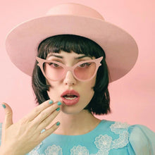 Load image into Gallery viewer, 2023 High Quality Retro Vintage Clout Cat Eye Unisex Sunglasses Rapper Grunge Outdoor  Outdoor Glasses Eyewear    #7