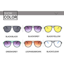 Load image into Gallery viewer, 2023 High Quality Pilot Sunglasses Women  Driving Sunglasses Men Women Brand Designer Sun Glasses gafas oculos de sol