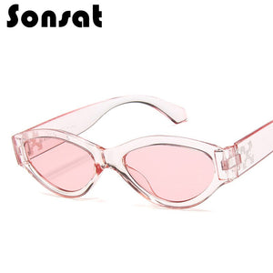 2023 Korean Version Sunglasses For Men Women Small Oval Transparent Frame Eyewear  Retro Personality glasses UV400