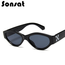 Load image into Gallery viewer, 2023 Korean Version Sunglasses For Men Women Small Oval Transparent Frame Eyewear  Retro Personality glasses UV400