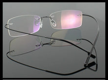 Load image into Gallery viewer, 2023 Lentes De Lectura Brand Titanium 2g!! Super Light Optical Glasses Frame Rimless Ultra Reading +1 +1.5 +2 +2.5 +3 +3.5 +4