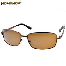 Carica l&#39;immagine nel visualizzatore di Gallery, 2023 Limited Nomanov = Rectangular Myopia Polarized Sunglasses Custom Made Short Sight Minus Prescription Lenses -1 To -6