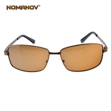 Carica l&#39;immagine nel visualizzatore di Gallery, 2023 Limited Nomanov = Rectangular Myopia Polarized Sunglasses Custom Made Short Sight Minus Prescription Lenses -1 To -6