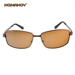 2023 Limited Nomanov = Rectangular Myopia Polarized Sunglasses Custom Made Short Sight Minus Prescription Lenses -1 To -6