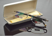Load image into Gallery viewer, 2023 Men Titanium Senators Antireflective Coated Reader Read Non Spherical Minus Nearsight Glasses-1 -1.5 -2 -2.5 -3 -3.5 To -8
