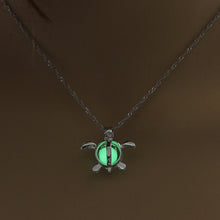 Load image into Gallery viewer, 2020 Moon Glowing Necklace Gem Charm Jewelry Silver Plated Women Halloween Pendant Hollow Luminous Stone Pendant Necklace Gifts