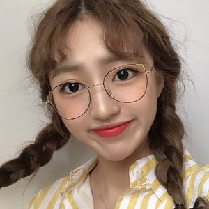 Cute Style Eyeglasses Frames Women's Transparent/Fake/Computer Glasses Anti radiation/Blue Ray Eye Glasses For Girls