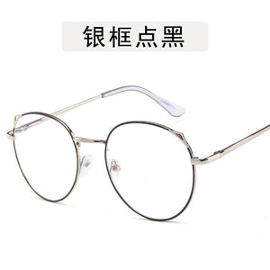 Cute Style Eyeglasses Frames Women's Transparent/Fake/Computer Glasses Anti radiation/Blue Ray Eye Glasses For Girls