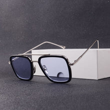 Carica l'immagine nel visualizzatore di Gallery, 2022 Tony Stark Flight Style Occhiali da sole da uomo Square Brand Design Occhiali da sole Oculos male lvvkee