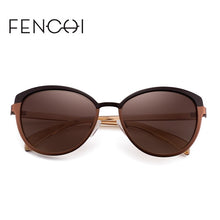 Load image into Gallery viewer, 2023  Cat Eye Sunglasses Women Elegant Pink White Gradient Driving Glasses Vintage  Brand Designer Zonnebril Dames