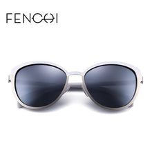 Load image into Gallery viewer, 2023  Cat Eye Sunglasses Women Elegant Pink White Gradient Driving Glasses Vintage  Brand Designer Zonnebril Dames