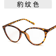 Carica l&#39;immagine nel visualizzatore di Gallery, College Style Cat Eye Eyeglasses Frame Eye Glasses Frames For Women Clear Lens Fake/Transparent Glasses Frame