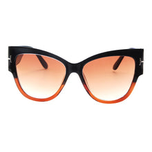 Carica l'immagine nel visualizzatore di Gallery, 2023 Designer di marca Tom Cat Eye Occhiali da sole Donna Montatura oversize Occhiali da sole vintage oculos de sol UV400