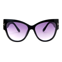 Carica l'immagine nel visualizzatore di Gallery, 2023 Designer di marca Tom Cat Eye Occhiali da sole Donna Montatura oversize Occhiali da sole vintage oculos de sol UV400