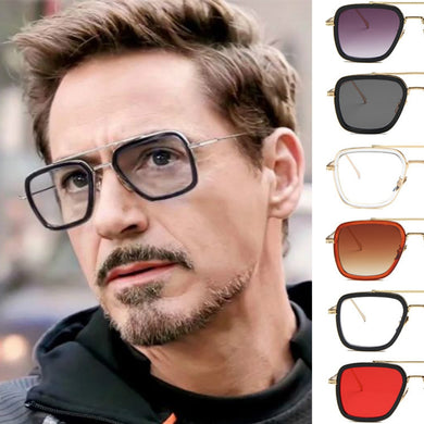 2023 Tony Stark Iron Sunglasses Men Brand Designer Windproof  Goggles Men Sunglasses UV400 Avenge Sunglasses