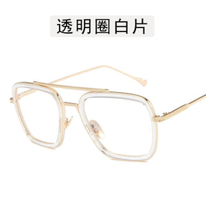 2023 Tony Stark Iron Sunglasses Men Brand Designer Windproof  Goggles Men Sunglasses UV400 Avenge Sunglasses
