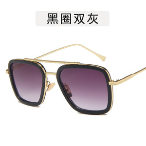 2023 Tony Stark Iron Sunglasses Men Brand Designer Windproof  Goggles Men Sunglasses UV400 Avenge Sunglasses