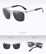 Load image into Gallery viewer, 2023 Men's Polarized Aluminum Sunglasses Driving Polarised Eyewear Vintage Style Brand Designer UV400 Sun Glasses 8637