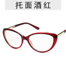 Load image into Gallery viewer, 2023 Oval Myopia Glasses Frame Women Clear Lens Glasses Eyeglasses Frames Plain Fake Glass Spectacles Eye Glasses Frame