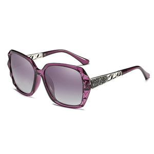 2023 Shiny For Women Sunglasses Polarized Butterfly Diamond Designer Sun Glasses Female UV-protected UV400